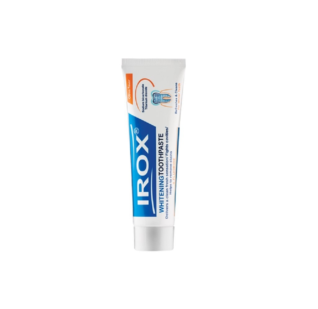 خمیر دندان سفید کننده ایروکس Irox حجم 100 میلی لیتر