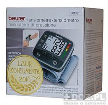 دستگاه فشارخون مچی beurer مدل BC32