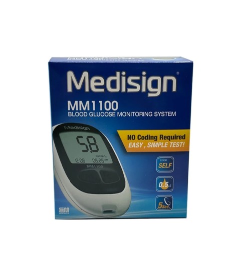 دستگاه تست قند خون مدیساین مدل MM1100