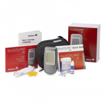 دستگاه تست قند خون آرکری Glucocard 01