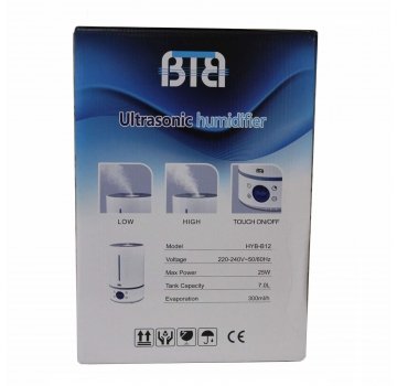 دستگاه بخور سرد بی تی بی مدل HYB-B12