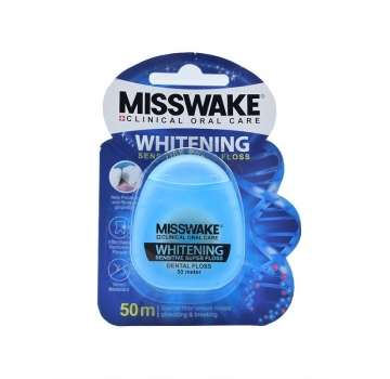 نخ دندان 50 متری میسویک Misswake whitening