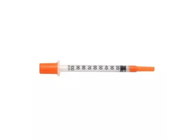 سرنگ انسولین یکپارچه Unibody حلما طب 1 میلی لیتر گیج 30