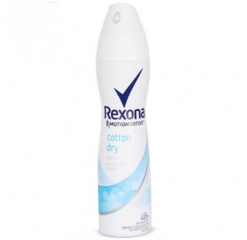 اسپری ضد تعریق زنانه رکسونا Rexona مدل کتان درای Cotton Dry حجم